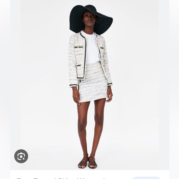 Zara check mini skirt - Picture 1 of 2